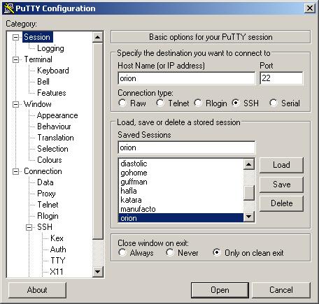 vnc connect linux vs putty